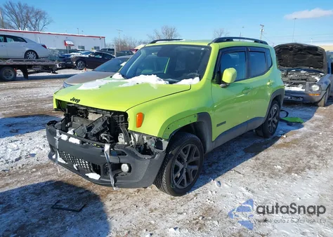 2018 Jeep Renegade Altitude 4X4 from USA, damaged, VIN ZACCJBBB8JPH77848